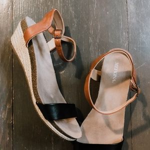Strappy Wedge Sandals